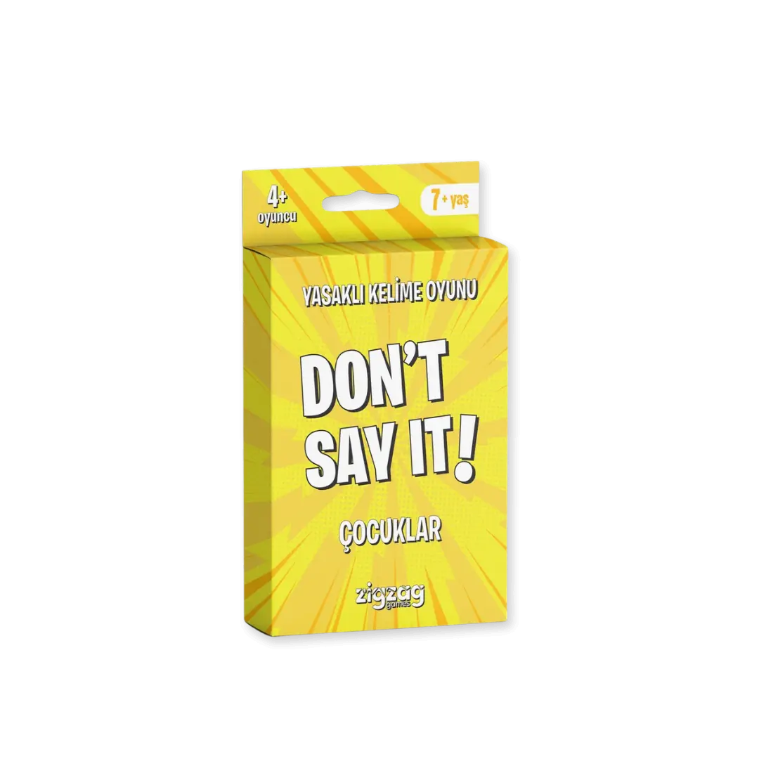 Çocuklar - Don't Say It! | Yasaklı Kelime Oyunu